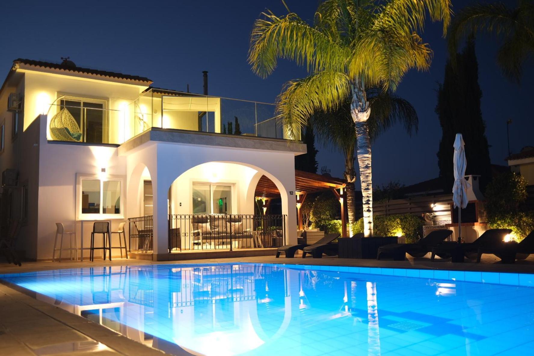 Sunset Villa Private Complex Heated Pool Ayia Napa Exterior foto