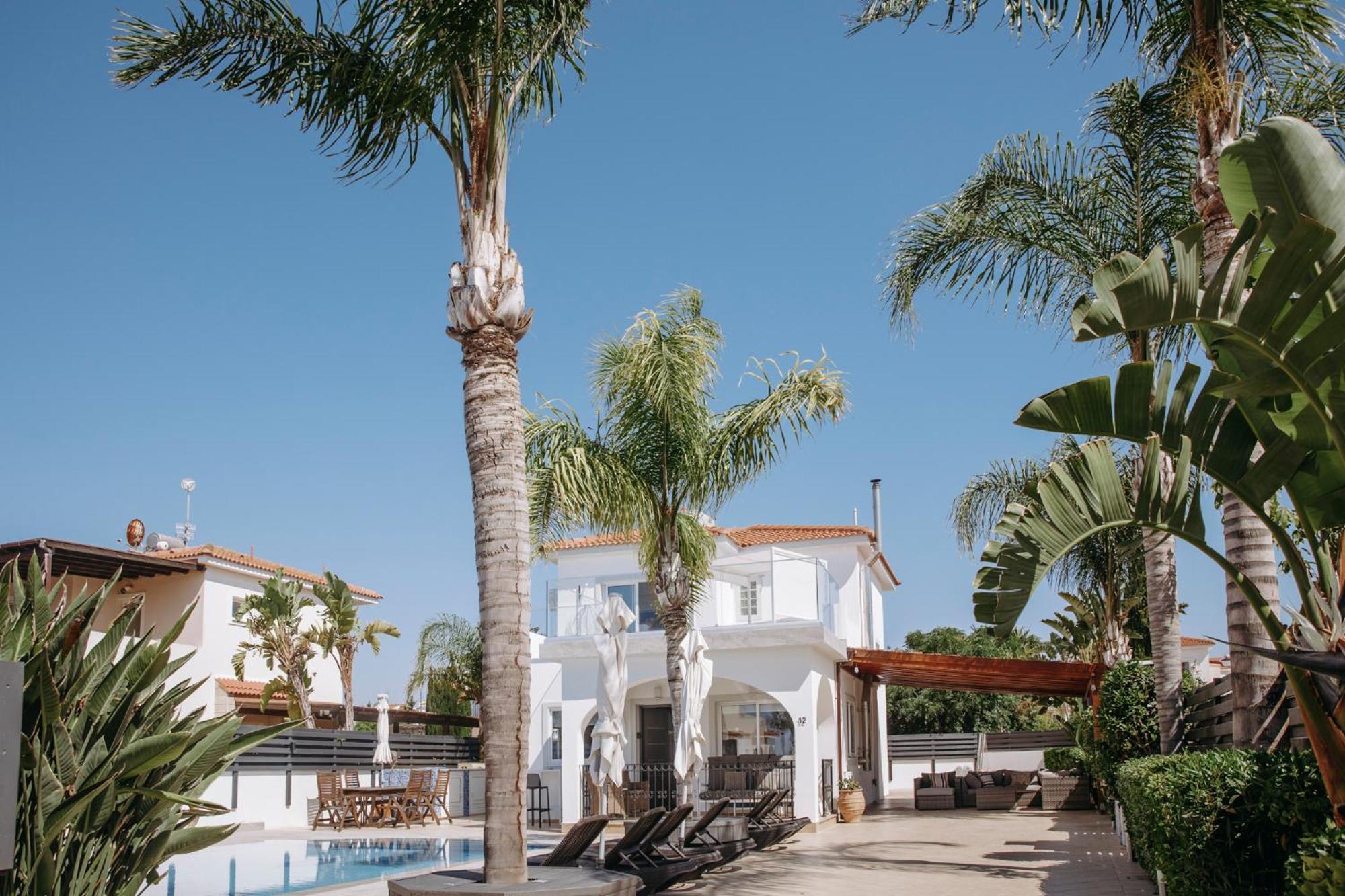 Sunset Villa Private Complex Heated Pool Ayia Napa Exterior foto