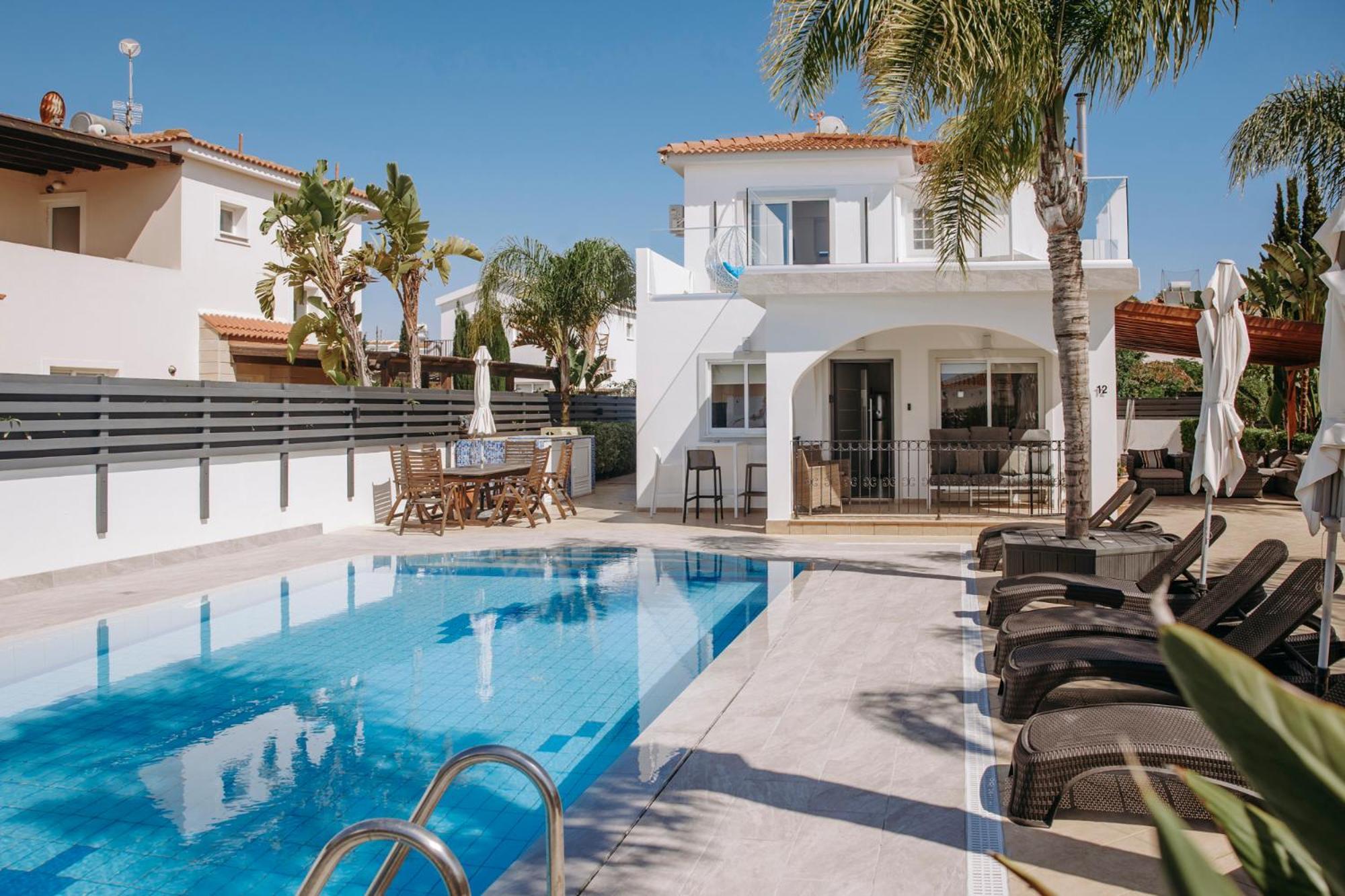Sunset Villa Private Complex Heated Pool Ayia Napa Exterior foto