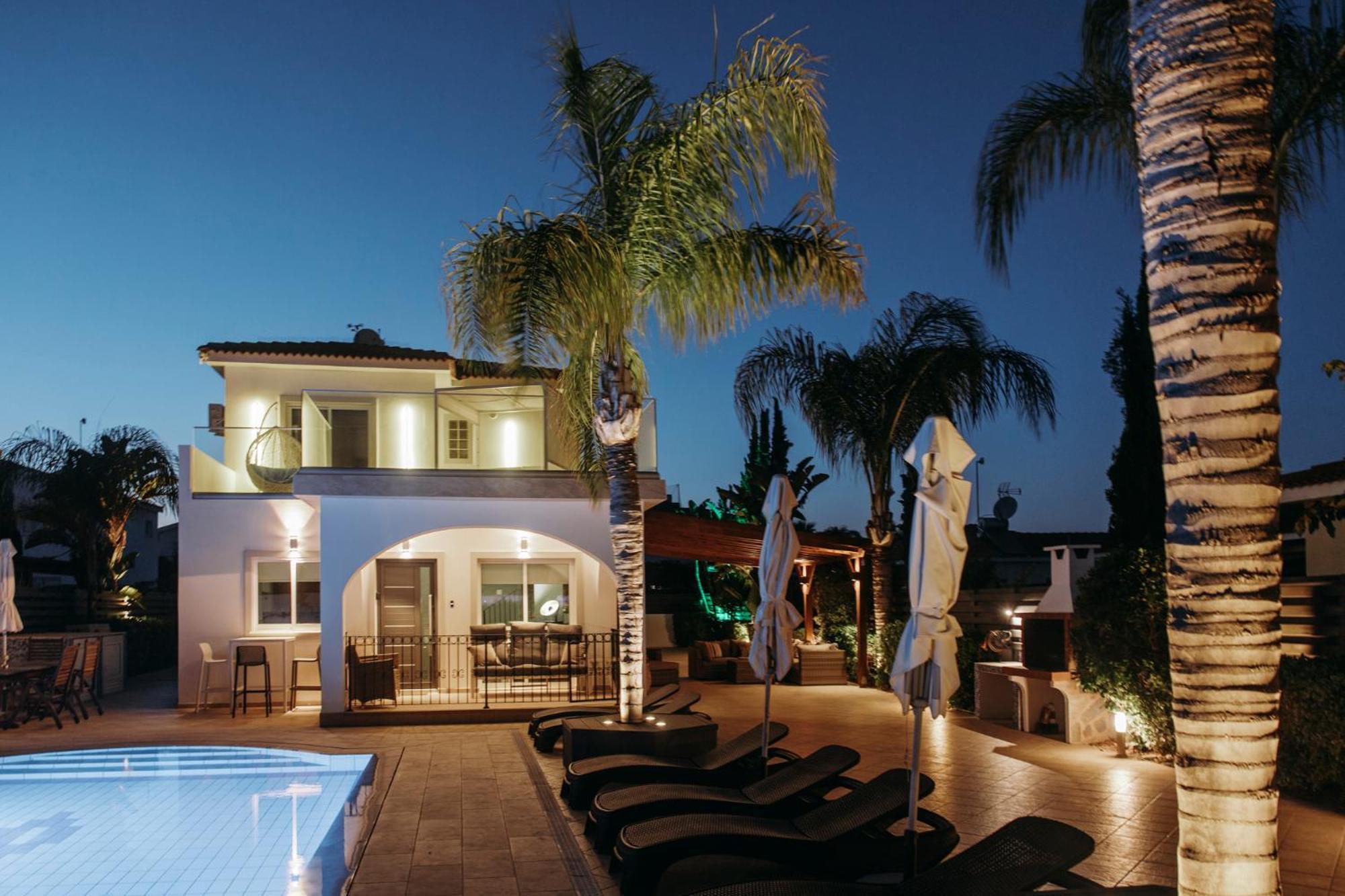 Sunset Villa Private Complex Heated Pool Ayia Napa Exterior foto