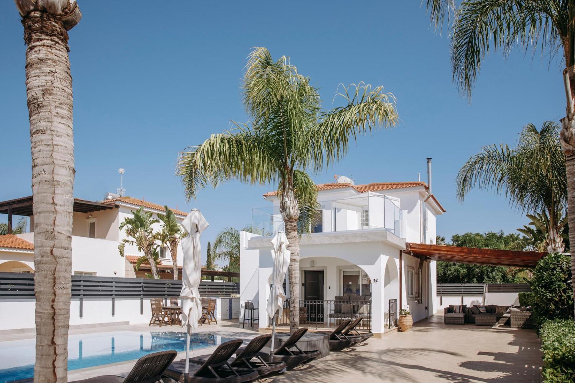 Sunset Villa Private Complex Heated Pool Ayia Napa Exterior foto